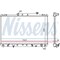 Nissen Nissens Radiator, 647681 647681 - alternate 1